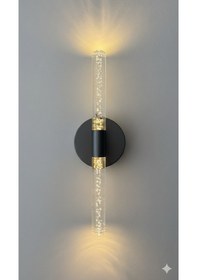 Resim Bhbackhome Bubbleflux Large Şık Tasarım Modern Ledli Aplik 51 Cm Antrasit Elektrikli Antrasit 