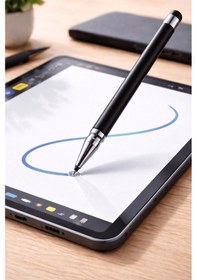 Resim Gm 20 Uyumlu Dokunmatik Stylus Kalem Disk Uçlu Hassas Tablet Telefon Çizim Kalemi 