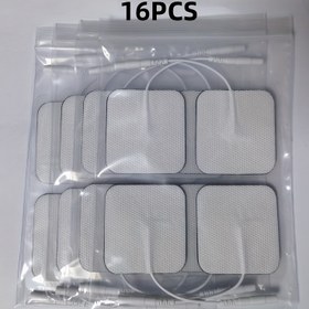 Resim 16 adet Yeniden Kullanılabilir Jel Kas Bandı Pedleri - TPE, Beyaz, Kaymaz, Dayanıklı Ev ve Spor Salonu Egzersizleri için, Kadınlar Günü, Anneler Günü, Şükran Günü, Noel, Spor Ekipmanları için Mükemmel | Yeniden Kullanılabilir Bandı Pedleri | Tpe Malzeme 