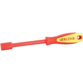 Resim İzeltaş 4773190040 1000v Süngüsü İzoleli Lokma Uçlu Tornavida 4 Mm 