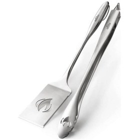 Resim Napoleon Pro İkili Set Spatula, Maşa, Paslanmaz Çelik 