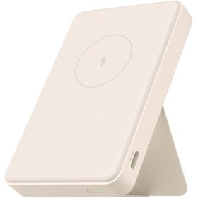 Resim Xiaomi MagSafe 6000mAh BHR9074GL Manyetik Power Bank - Bej 