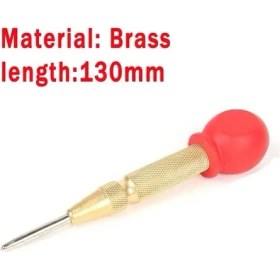 Resim 02 Otomatik Merkez Pim Zımbası Yaylı Işaretleme Başlangıç Delikleri Aracı Hss Merkezi Zımba Stator Delme Işaretleyici Ahşap Matkap Ucu (Yurt Dışından) 