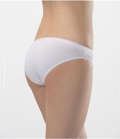Resim Türen 238 İkili Likralı Fistolu Bikini - Beyaz Beyaz 