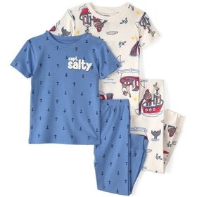 Resim Carter's Erkek Bebek Pijama Set 1u596710 Çok Renkli 