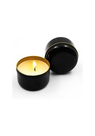 Resim Kişiye Özel Siyah Tabaklı Fincan & Siyah Mum & İkili Kahve Seti 