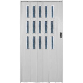 Resim Penguen Akordiyon Kapı Bayaz Camlı En 88-102 Cm Arası Boy 220 Cm 