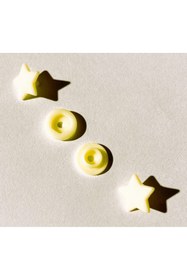 Resim SeraSelin Kalite Garantili T5=12,5 Mm Yıldız Şekilli Çıtçıt, 10 Adet, Plastik Çıt Çıt Sarı Çıt çıt 