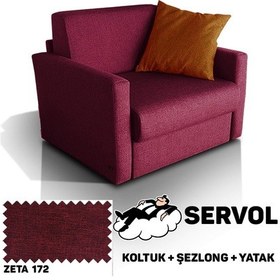 Resim Seray Servol Tekli Yataklı Koltuk Zeta 172 