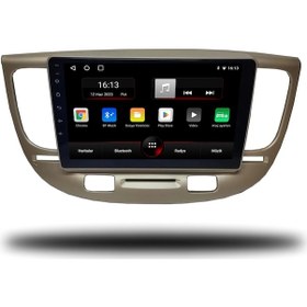 Resim Navigo Kia Rio Android Carplay Multimedya 2004-2007 4gb Ram + 64gb Hafıza + 8 Çekirdek 