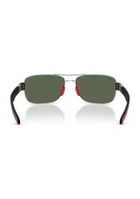 Resim Rb 3763m F03171 64 Ray-Ban Scuderia Ferrari Güneş Gözlüğü Siyah 