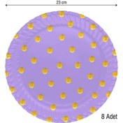 Resim Roll Up Karton Tabak Pastel Düşler Lila 