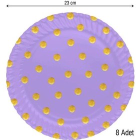 Resim Roll Up Karton Tabak Pastel Düşler Lila 