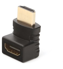 Resim Dark HDMI - HDMI (Dişi) 90° Açılı, Altın Uçlu, Full HD 1080P, Görüntü Dönüştürücü Dirsek (DK-HD-AMXF90) 