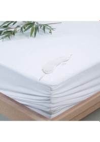Resim Yataş Bedding Bambu Sıvı Geçirmez Alez 200x200 Beyaz 