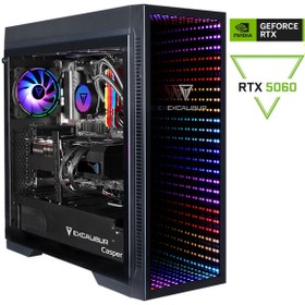 Resim Casper Excalibur E75L.147F-DX60X-0SD Intel Core I7-14700F 32GB RAM 2TB SSD NVIDIA Geforce RTX 5060 Freedos 