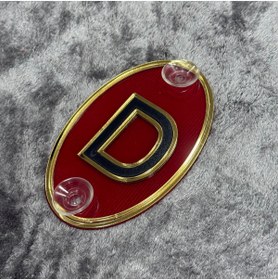 Resim Korkmaz Oto Market & Aksesuar A Kalite Vantuzlu Harf D Kırmızı 