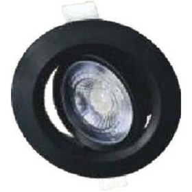 Resim Ct-5200 7w/6400k Lal Led Spot Siyah Kasa-12adet Beyaz Cata 