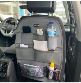 Resim Peugeot Boxer Uyumlu Lüks Deri Oto Koltuk Düzenleyici 1 Adet Füme 