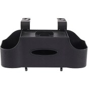 Resim Xuweiwei Arka Koltuk Saklama Kutusu Siyah Multifonksiyonlu Tutacak Organizer 