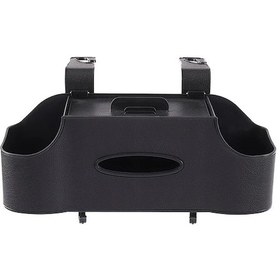 Resim Xuweiwei Arka Koltuk Saklama Kutusu Siyah Multifonksiyonlu Tutacak Organizer 