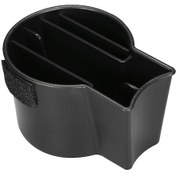 Resim Yuntech01 Tesla Model 3 İçin Abs Malzeme Araç Dolabı - Bölümlü Organize Edici, Paralar Ve Küçük Eşyalar İçin Konsole Depolama Kutusu 