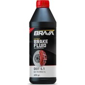 Resim Brava BRAKE FLUID DOT-5,1RED 450 Gr 