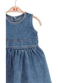 Resim Nk Kids Kız Bebek Emilia Elbise Nk-71700 Mavi 