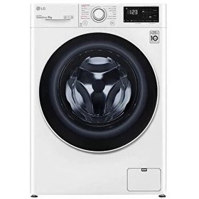 Resim LG F4V3VYW0WE 1400 Devir 9 KG Çamaşır Makinesi 