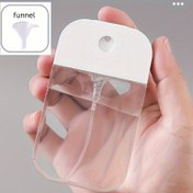 Resim Taşınabilir Doldurulabilir Parfüm Atomizeri - 1.69oz Mini Sprey Şişe Seyahat için, Makyaj, Nemlendirme & Alkol için İdeal - Kolay Dolum, Cıva İçermeyen, Elektrik Gerektirmez 