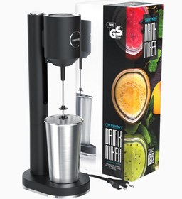 Resim Protein Shaker 500 ml, Paslanmaz Çelik Mikser, 22.000 rpm, 2 Hız Seviyesi - Siyah 