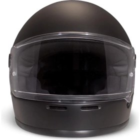 Resim DMD Fullface Rivale 06 Matt Black Kapalı Motosiklet Kaskı 