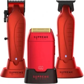 Resim Supreme Trimmer Vader Crunch Vader Profesyonel Saç Tıraş Makinesi Saç Sakal Kesim Çizim Sıfırlama 