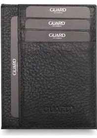 Resim Guard Smart Mat Siyah Hakiki Deri Kartlık Erkek / Kadın P1092 Siyah 