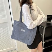 Resim Monokrom Tote Çanta, Şık Omuz Çantası, Çok Yönlü El Çantası, Klasik Cüzdan, Dizüstü Bilgisayar Çantası, Tablet Kılıfı, Makyaj Poşeti 