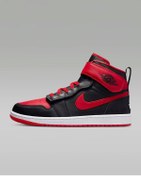 Resim Nike Siyah Nike Air Jordan 1 High FlyEase Erkek Spor Ayakkabı 