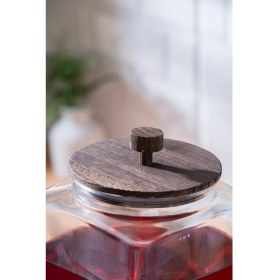 Resim Dominic Ahşap Standlı Cam Sebil - 6 Lt 