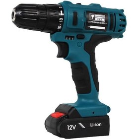 Resim Catpower E5103 12V 1.5 Ah Li-ion Çift Akülü Vidalama 