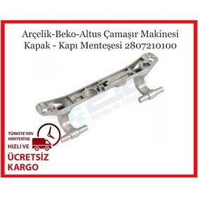 Resim Arçelik Uyumlu 10124 D Çamaşır Makinesi Kapak Menteşesi - 555864543 