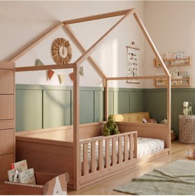 Resim Happy Montessori Karyola - 90X190 / ORTADAN GİRİŞ 