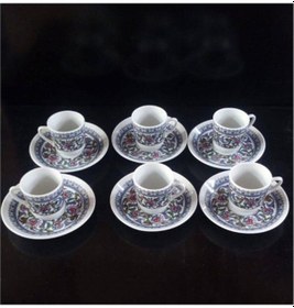 Resim Ceyyiz Ceyyiz Çini Kahve Fincanı 6 Parça Set 
