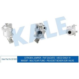 Resim Egr Valfi Multicar Fumo Peugoet Boxer 504649403 