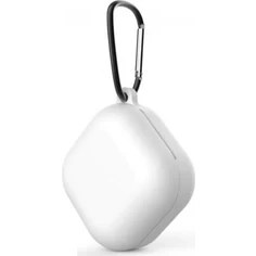 Resim Case Street Casestreet Samsung Galaxy Buds 2 Kılıf Kancalı Mat Silikon Sf8 Beyaz 
