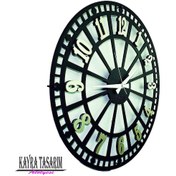 Resim KAYRA TASARIM ATÖLYESİ AHŞAP RUSTİK LATİN SILVER(70X70cm) Diğer 