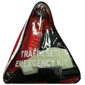 Resim Trafik Seti Emergency Kit Çantası Mevzuata Uygun Lisinya 