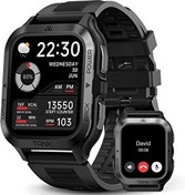 Resim Amaztim M2 60 Gün Pil Ömrü 50M Su Geçirmezlik Akıllı Saat Karbon Siyah 