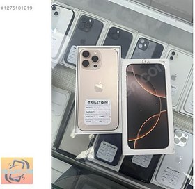 Resim Apple iPhone 16 Pro Max İkinci El YD | 256 GB | Çöl Titanyum 