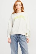 Resim JXAVA RLX LS CREW SWEAT Beyaz Kadın Sweatshirt Jjxx