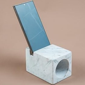 Resim The "Resonance" Marble Acoustic Stand - AS1-%100 Natural Stone - Handmade with Love 