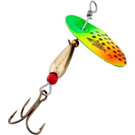 Resim Döner Kaşık - Fishack Glidex - Gökkuşağı Xd - 3,6g - No:2 - Alabalık/turna/levrek Olta Kaşığı 